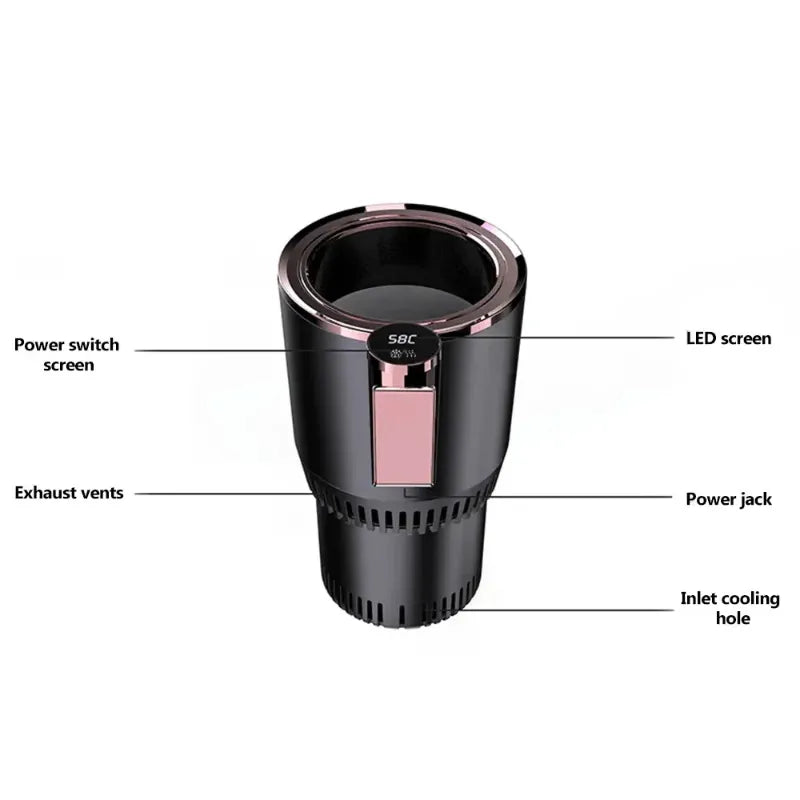 Dual-Temp Smart Cup holder Bay JetLight 63