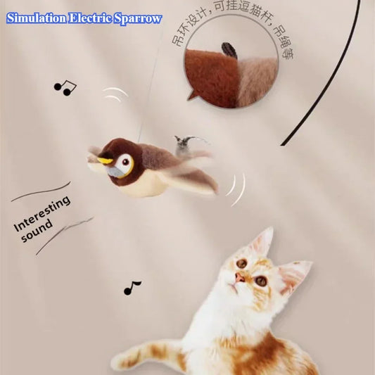 flying Pat Bird for Dog Cats