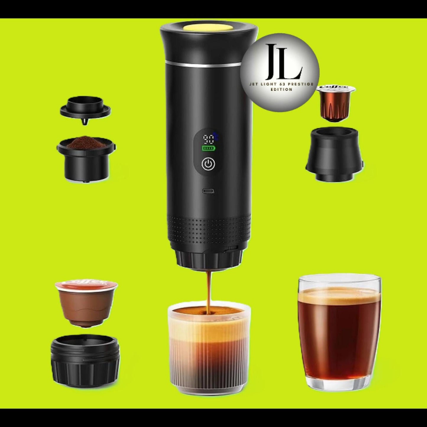 3-In-1 Portable Coffee Maker bey JetLight63