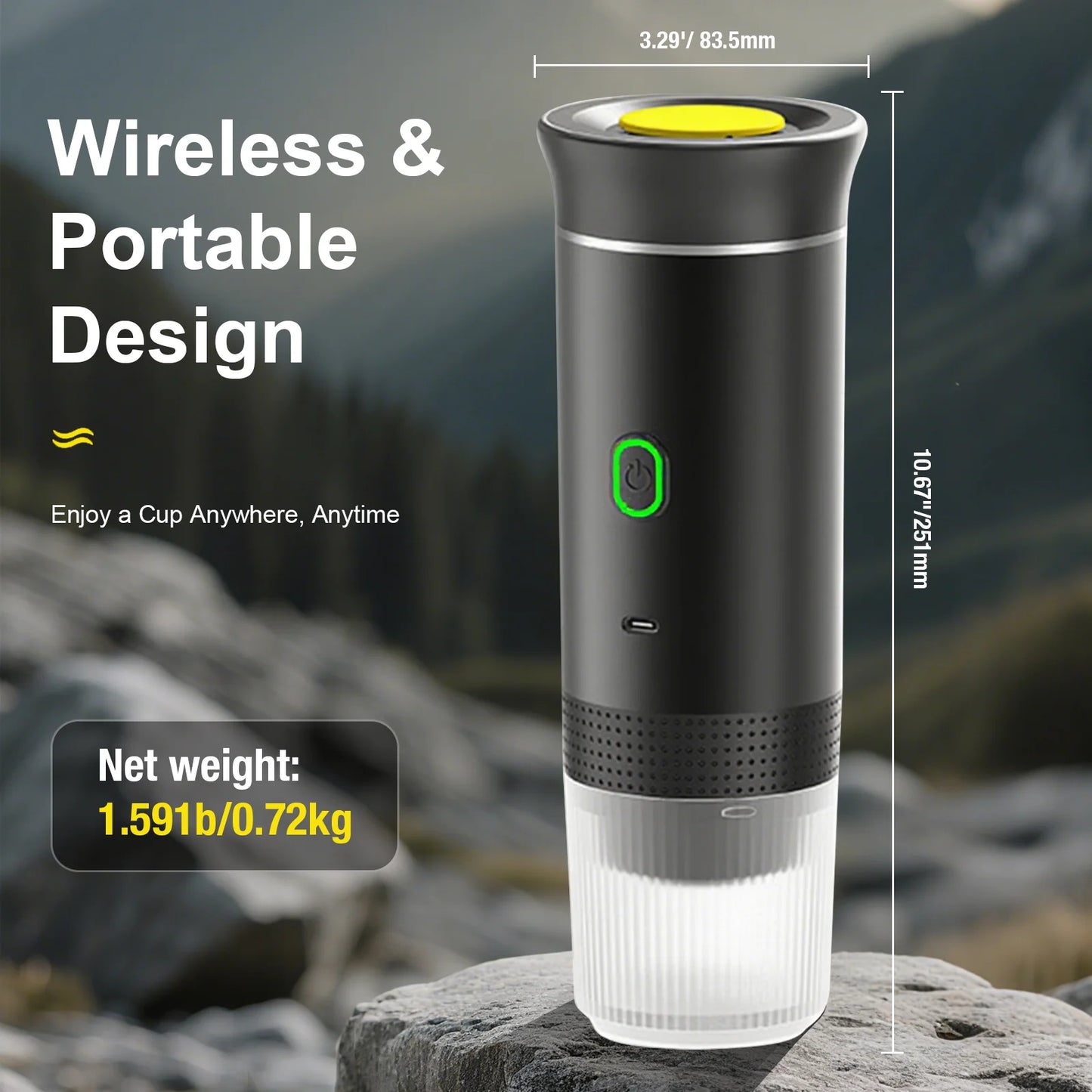 3-In-1 Portable Coffee Maker bey JetLight63