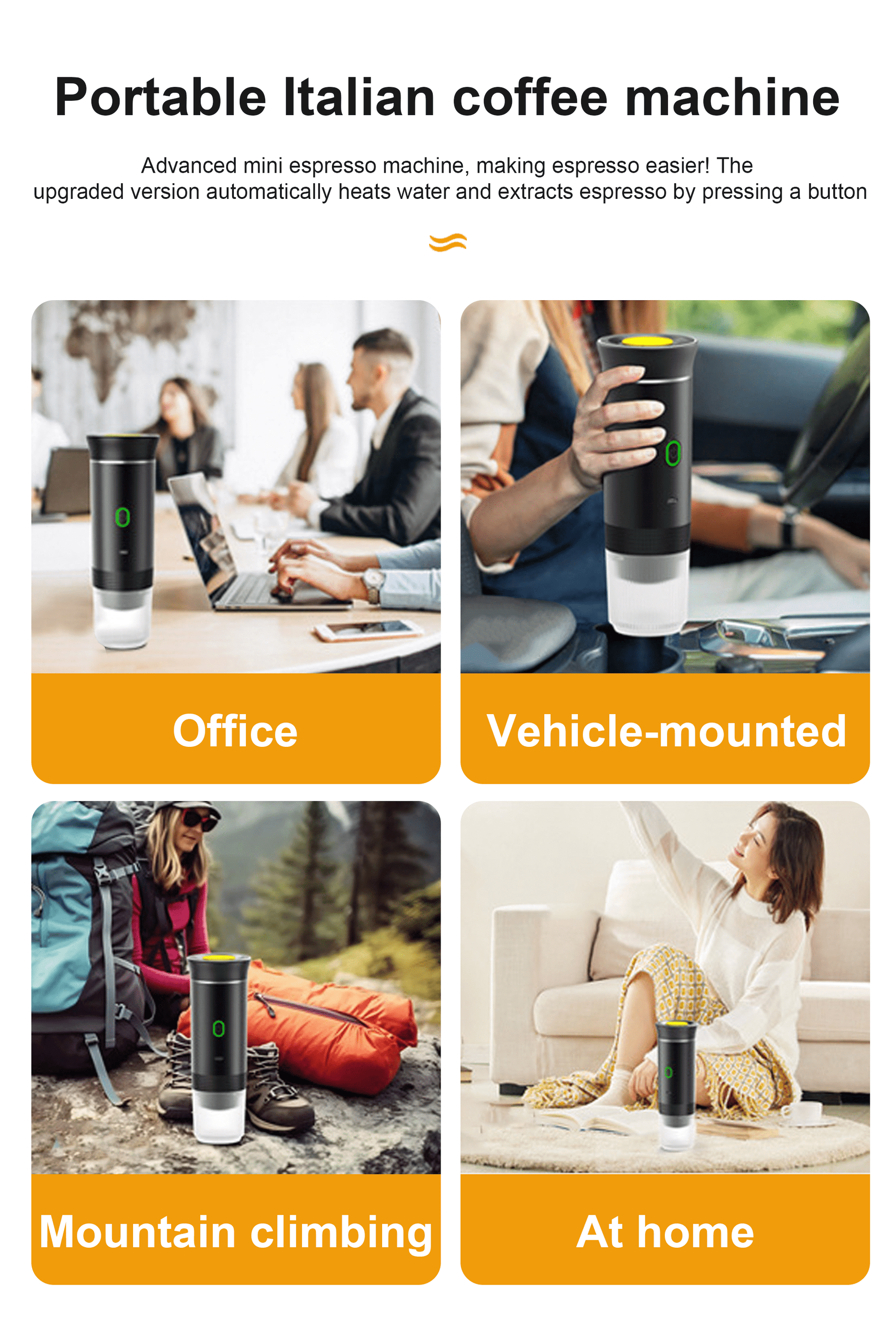 3-In-1 Portable Coffee Maker bey JetLight63